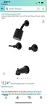 Kingston Brass Concord Tub/shower Faucet KBX8140DL Matte Black. Fixed Price $154.10.