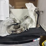 Kohler Bancroft K-T10581-4-SN Bath + Shower Faucet Trim Vibrant Polished Nickel. Fixed Price $125.00.