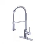 Glacier Bay Paulina Single-handle Spring Neck Pull Down Sprayer Kitchen Faucet. Fixed Price $65.00.