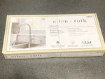 Allen + Roth Dillard High Arc Pull Down Kitchen Faucet - Stainless Steel. Fixed Price $59.00.