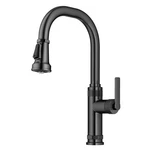 Kraus KPF-4102 Allyn 1.8 Gpm Hole Pull Down Kitchen Faucet Spot Free Black. Fixed Price $329.95.