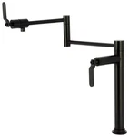 Kingston Brass KS470KL Whitaker 3 Gpm 1 Hole Pot Filler - Black. Fixed Price $633.72.