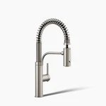 Kohler Provo Semi-professional Pull-down Sink Faucet W/ 2-FUNCTION Sprayhead. Fixed Price $128.99.