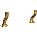 Rohl U.6793ULB-2 Georgian Era Bridge Faucet Deck Unions Box Damage. Fixed Price $422.48.