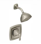 Read! Moen T2692EPBN Voss Single-handle Posi-temp Shower Trim Kit Brushed Nickel. Fixed Price $110.46.