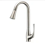 Anzzi KF-AZ042 Singer Series Single-handle Pull-down Sprayer Kitchen Faucet. Fixed Price $71.99.