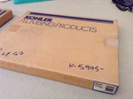 Kohler K-5993-NA Entr Hardwood Cutting Board. Fixed Price $200.00.
