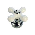 Porcelain Cross-arm Faucet Handle, Price Pfister, Base Cold. Fixed Price $35.72.