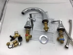 Mirabelle MIRKW3RT2CP Key West Lever Hndle Roman Tub Faucet, Polished Chrome. Fixed Price $289.50.