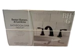 New Bathroom Sink Faucet, Matte Black-better Homes & Gardens. Fixed Price $45.00.