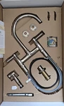 California Faucets Davoli Bridge Kitchen With Sidespray K10-120S-33-PN. Fixed Price $1699.00.