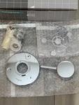 Hansgrohe 04232000 Chrome Trio/quattro Diverter Trim, Less Rough In. Fixed Price $80.10.