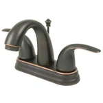 Ultra Faucets UF4501 Vantage 4" Centerset 2-HANDLE Bathroom Sink Faucet, Orb. Fixed Price $33.00.