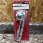 Lasco 09-6109 Kitchen Pull Out Spray Head With Ergo-tech Style Handle, Chrome. Fixed Price $15.50.