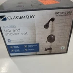 Glacier Bay #873X-0827D Builders Single Handle 1-SPRAY Tub Shower Faucet 1.8. Fixed Price $80.45.