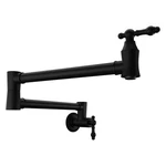 Anzzi KF-AZ259 Marca 4 Gpm Wall Mounted 1 Hole Pot Filler Black. Fixed Price $101.75.
