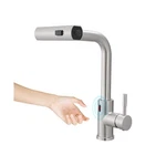 Touchless Kitchen Faucet Motion Sensor Hands Free Single Handle Sink .... Fixed Price $156.28.