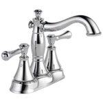 Delta Cassidy 2-HANDLE Centerset Bathroom Faucet Chrome-certified Refurbished. Fixed Price $220.33.