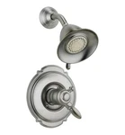 Delta Faucet Victorian Series Dualfunction Shower Trim KITT17255SSH20. Fixed Price $599.99.