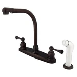 Kingston Brass KB71.BL 1.8 Gpm Standard Kitchen Faucet - Bronze. Fixed Price $97.47.