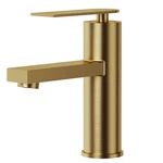 Everstein 6 In. Faucet Height Single Handle Hole Brushed Gold. Fixed Price $140.00.