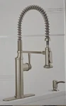 = Kohler Kitchen Faucet R10651-SD-VS Sous Pro Vibrant Stainless Soap Dispenser. Fixed Price $152.99.