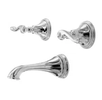 Newport Brass 3-985 Amisa Double Handle Wall Mounted Tub Filler With Metal Lever. Fixed Price $499.00.