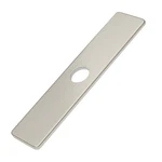 Bwe 10 Inch Square Faucet Deck Plate - Stainless Steel Brushed Nickel. Fixed Price $14.76.