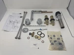 Grohe Lineare 1.2 Gpm Chrome Inch Widespread Bathroom Faucet 2057800A Openbox. Fixed Price $295.95.