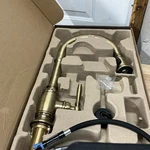 Signature Hardware 953519 Finnian 1.8 Gpm Single Hole Pull Down Kitchen-brass. Fixed Price $399.99.