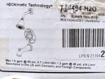 Delta T14494-H2O Linden Monitor Series H2OKINETIC Tub & Shower Trim Chrome. Fixed Price $65.00.