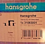 Hansgrohe 31083001 Metris Widespread Bathroom Faucet Drain Polished Chrome. Fixed Price $229.99.