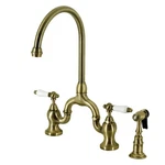 Kingston Brass KS779.PLBS English Country 1.8 Gpm Bridge Kitchen -. Fixed Price $760.47.