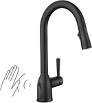 Moen Adler Touchless Single-handle Pull-down Kitchen Faucet 87233EWBL. Fixed Price $185.00.
