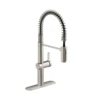 New Kohler Haku K-R38475-LVS Semi-professional Kitchen Faucet. Fixed Price $139.99.