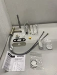 Moen Align Brushed Nickel Handle Modern Bathroom Faucet/drain Assembly 6190BN. Fixed Price $168.94.