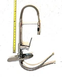 Kohler Clarus Semi Professional Pull Down Sprayer Kitchen Faucet Stainless. Fixed Price $145.75.