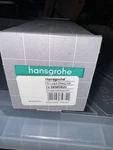 Hansgrohe 04565 Nickel 6" Escutcheon Plate R17. Fixed Price $27.89.
