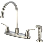Olympia Faucets K-5372 Accent 1.5 Gpm Bridge Kitchen Nickel. Fixed Price $115.80.