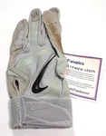 2020 Dominic Smith Mets Gray Nike Player Issued Left Hand Glove Coa XJ05525613. Fixed Price $89.99.