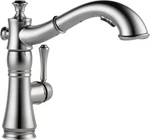 Delta 4197-DST Cassidy Pull-out Kitchen Faucet Arctic Stainless. Fixed Price $609.00.
