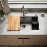 Kohler Lyric Dual Mount Workstation Kitchen Sink 33" Single Bowl. Fixed Price $195.00.
