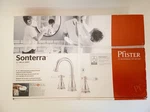 Pfister Sonterra LF-WL8-SNPC 8"-15" Widespread Faucet New In Box. Fixed Price $74.96.