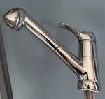 Whitehaus Kitchen Faucet WH23564C Pull Out Sprayer Chrome. Fixed Price $89.99.