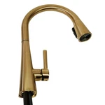 Delta 19802Z-CZ-DST Lenta Pull-down Sprayer Kitchen Faucet Champagne Bronze. Fixed Price $215.90.