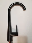 Moen 7864BLS Sleek 1.5 Gpm Single Hole Pull Down Kitchen Faucet, Black Stainless. Fixed Price $230.00.