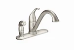 Moen 7835SRS Camerist Spot Resist Chrome One Handle Low Arc Kitchen Faucet. Fixed Price $199.99.