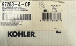 Kohler K-97283-4-CP July Deck Mounted Bathroom Faucet,polished Chrome **F38**. Fixed Price $99.99.