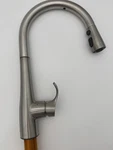 Kohler K-22036-VS Simplice Touchless Pull Down Kitchen Faucet Vibrant Stainless. Fixed Price $299.00.