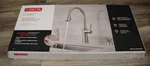Delta Chalet Pull-down Kitchen Faucet Stainless Finish 19871Z-SPSD-DST. Fixed Price $197.99.